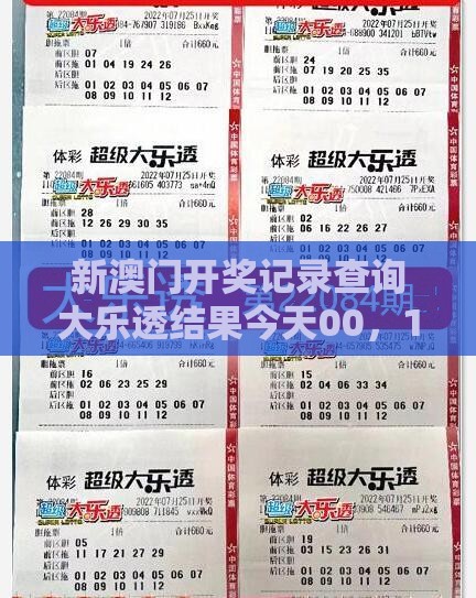 新澳门开奖记录查询大乐透结果今天00，17-11-18-33-34-47 T:29，2025新门正版免费资本大全查询-突破释义、专家解读解释与落实​,警觉虚假美化