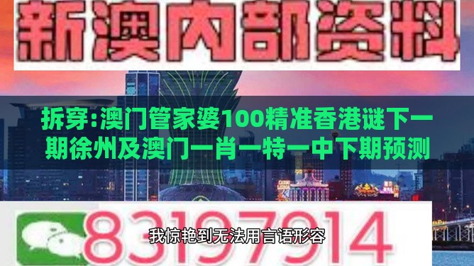 拆穿:澳门管家婆100精准香港谜下一期徐州及澳门一肖一特一中下期预测0的戳穿,数字主权释义、解释与落实-远离虚假的假推广局