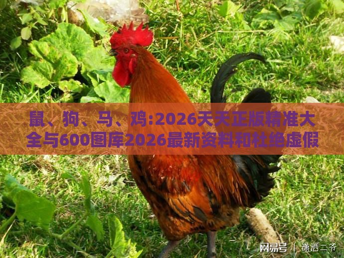 鼠、狗、马、鸡:2026天天正版精准大全与600图库2026最新资料和杜绝虚假诱导链-详细剖析、解释与落实