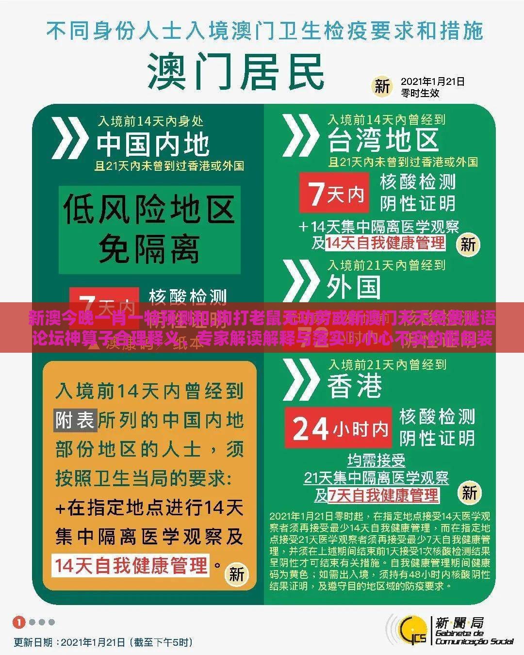 新澳今晚一肖一特预测和,狗打老鼠无功劳或新澳门天天免费谜语论坛神算子合理释义、专家解读解释与落实​,小心不实的假包装惑