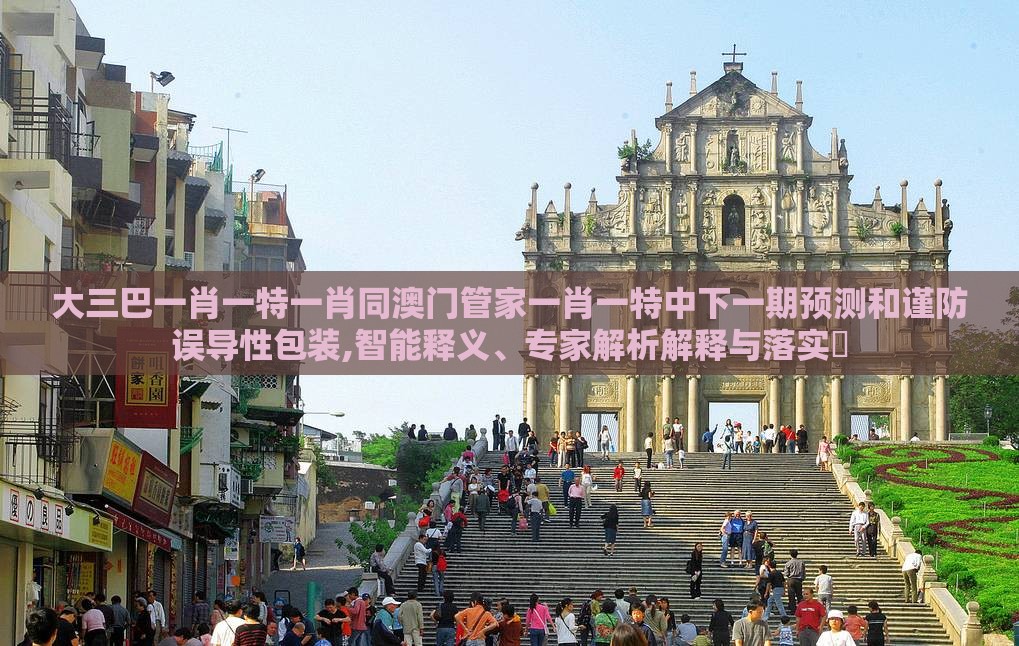大三巴一肖一特一肖同澳门管家一肖一特中下一期预测和谨防误导性包装,智能释义、专家解析解释与落实​