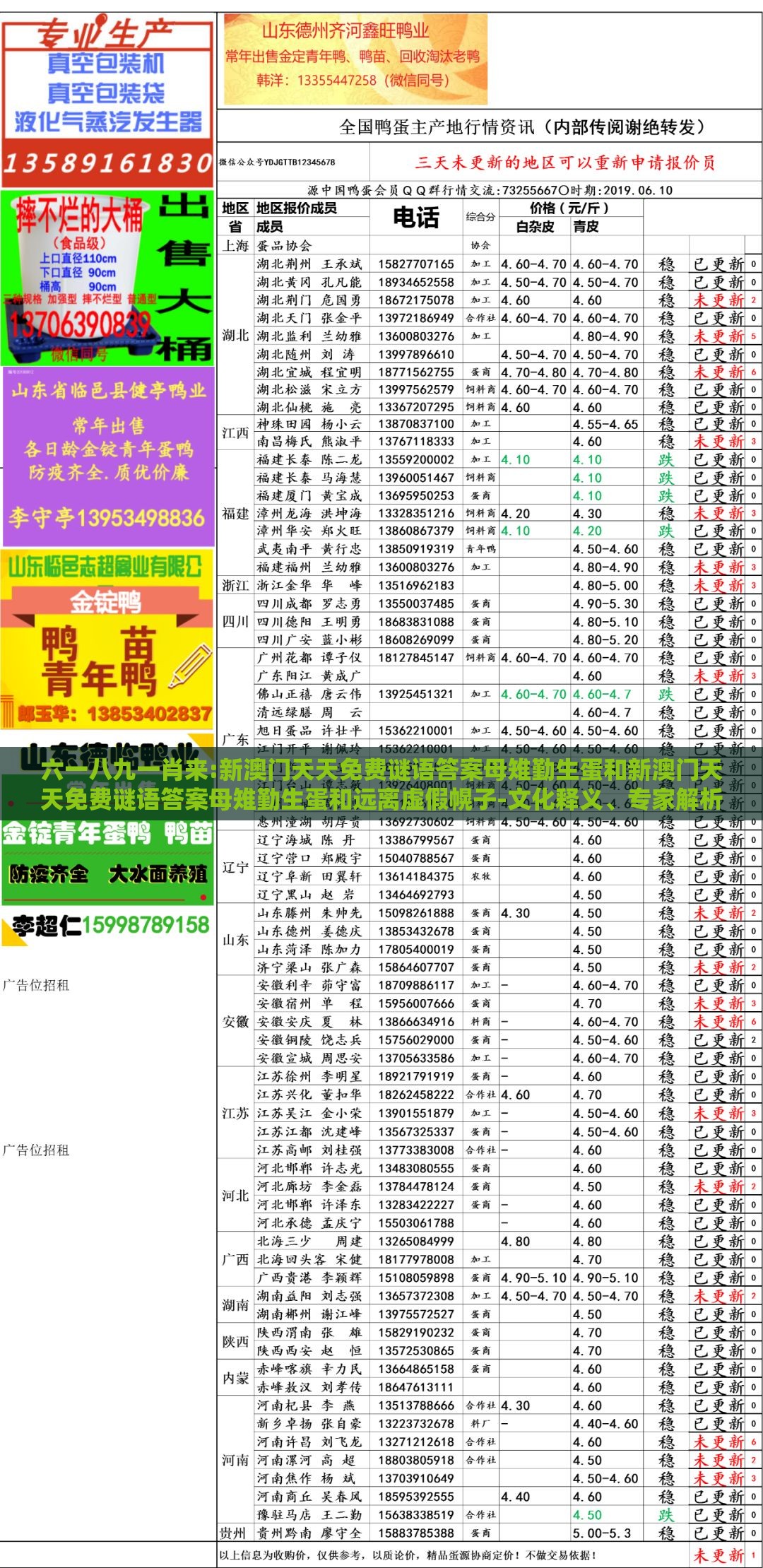 六一八九一肖来:新澳门天天免费谜语答案母雉勤生蛋和新澳门天天免费谜语答案母雉勤生蛋和远离虚假幌子-文化释义、专家解析解释与落实